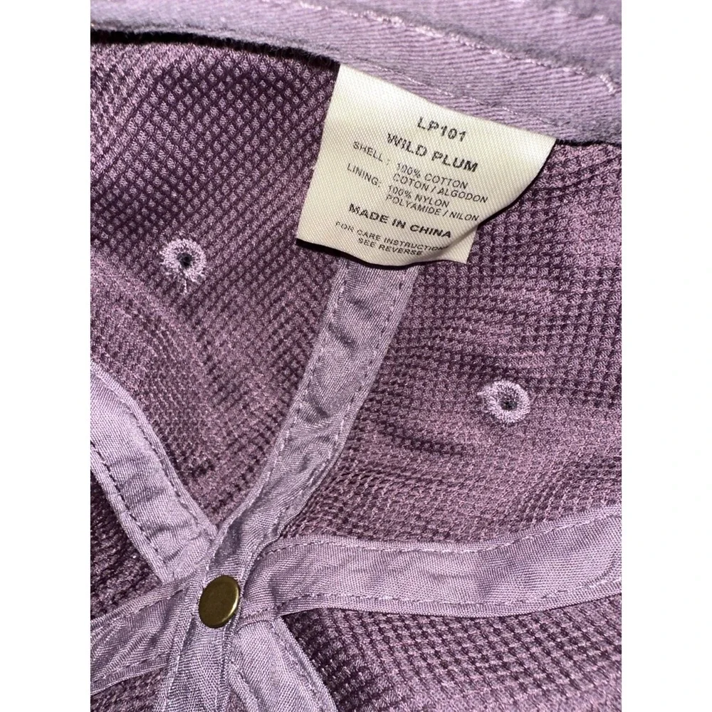 LSU Tigers Embroidered Hat Cap Women's Purple NWT Adams Cool Crown Leather Strap - Picture 7 of 8